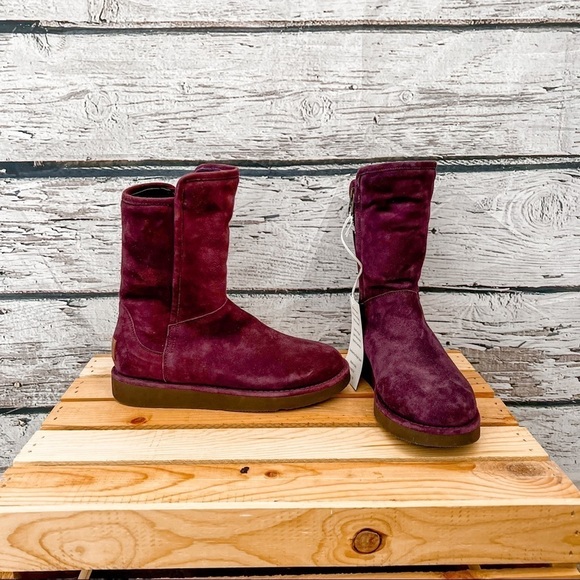 UGG Womens Abree Short II - Port - 5 - Picture 2 of 6